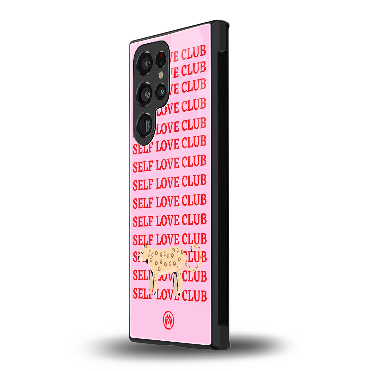 self love club back phone cover | glass case for samsung galaxy s23 ultra