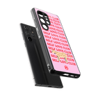 self love club back phone cover | glass case for samsung galaxy s25 ultra