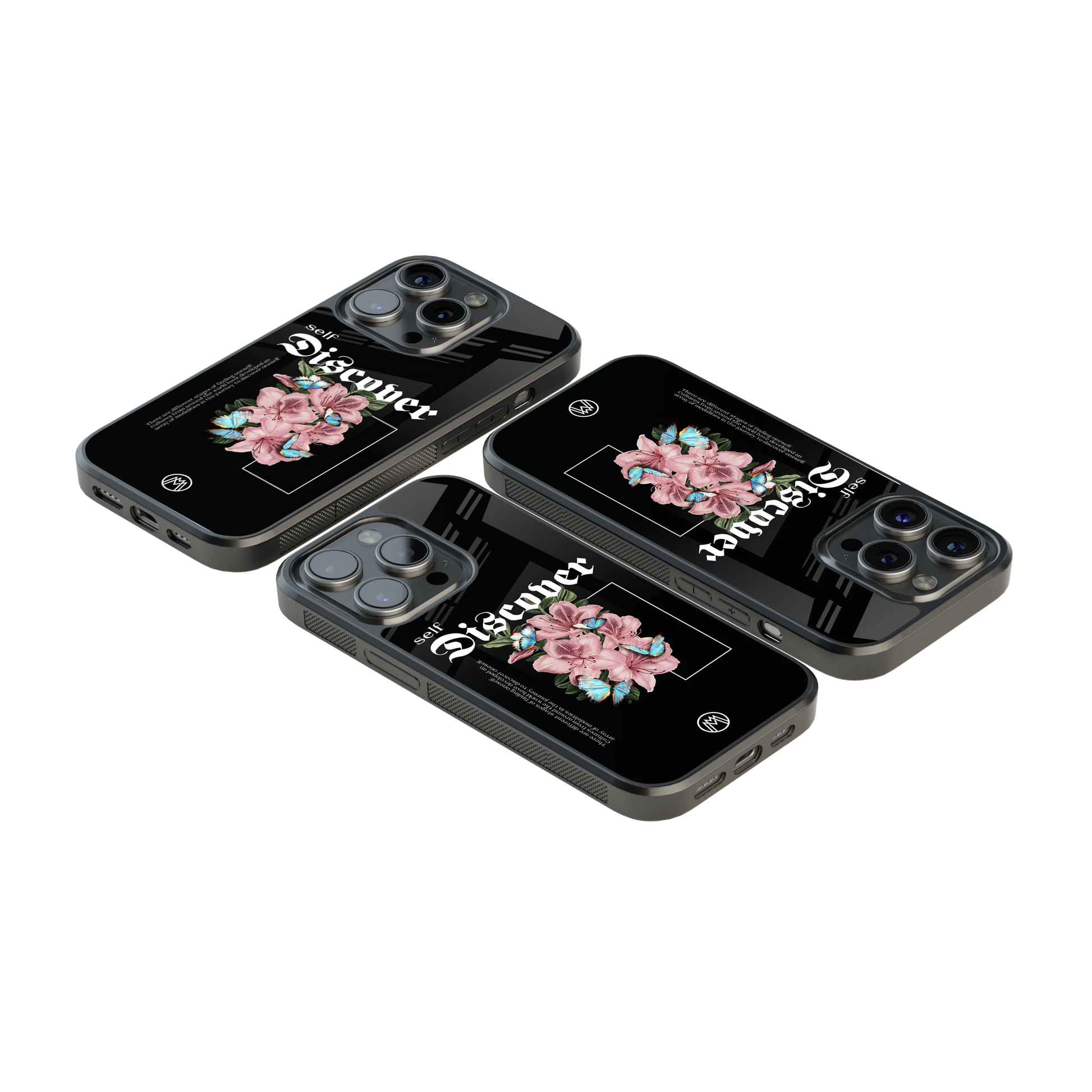 Luxury Glass Back Mobile Cover for iPhone, Samsung Galaxy, OnePlus, Pixel, Redmi & More