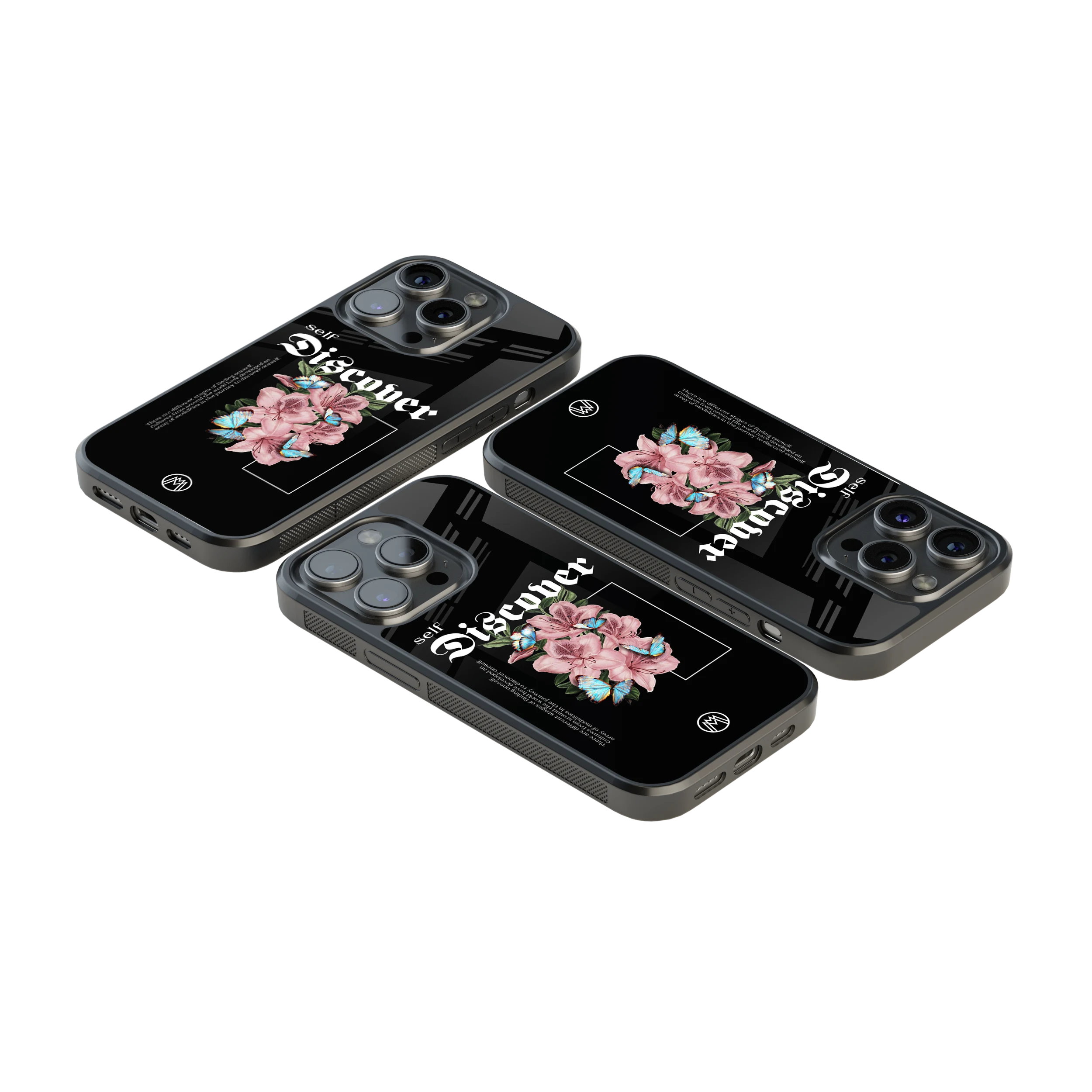 Luxury Glass Back Mobile Cover for iPhone, Samsung Galaxy, OnePlus, Pixel, Redmi & More