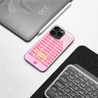 self love club back phone cover | glass case for nothing phone 2