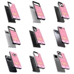 Durable Glass Back Mobile Case for iPhone, Samsung, OnePlus, Google Pixel, Redmi, Vivo, Oppo