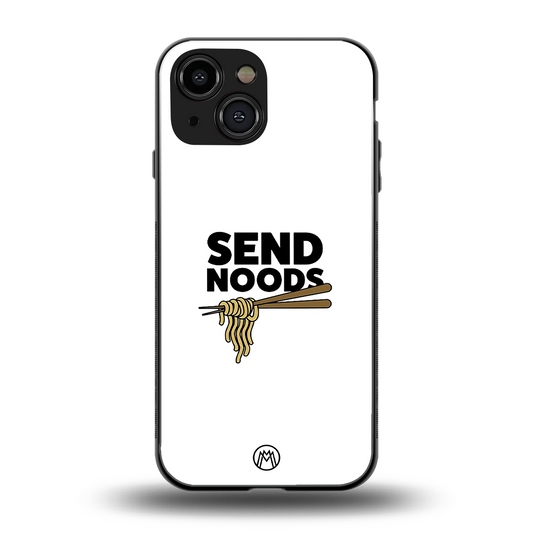 send noods back phone cover | glass case for iphone 13 mini