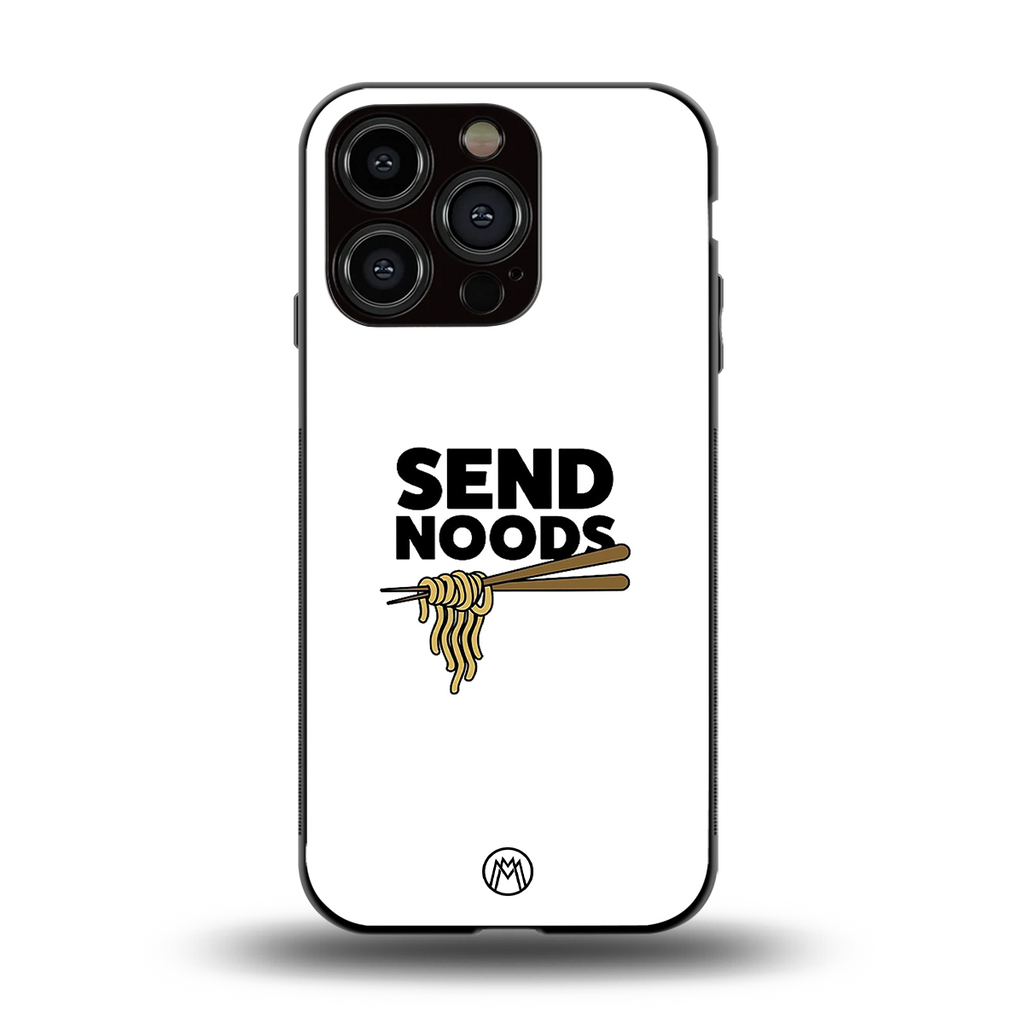 send noods back phone cover | glass case for iphone 13 pro