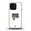 send noods back phone cover | glass case for iphone 13 pro