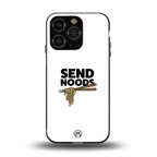 send noods back phone cover | glass case for iphone 13 pro