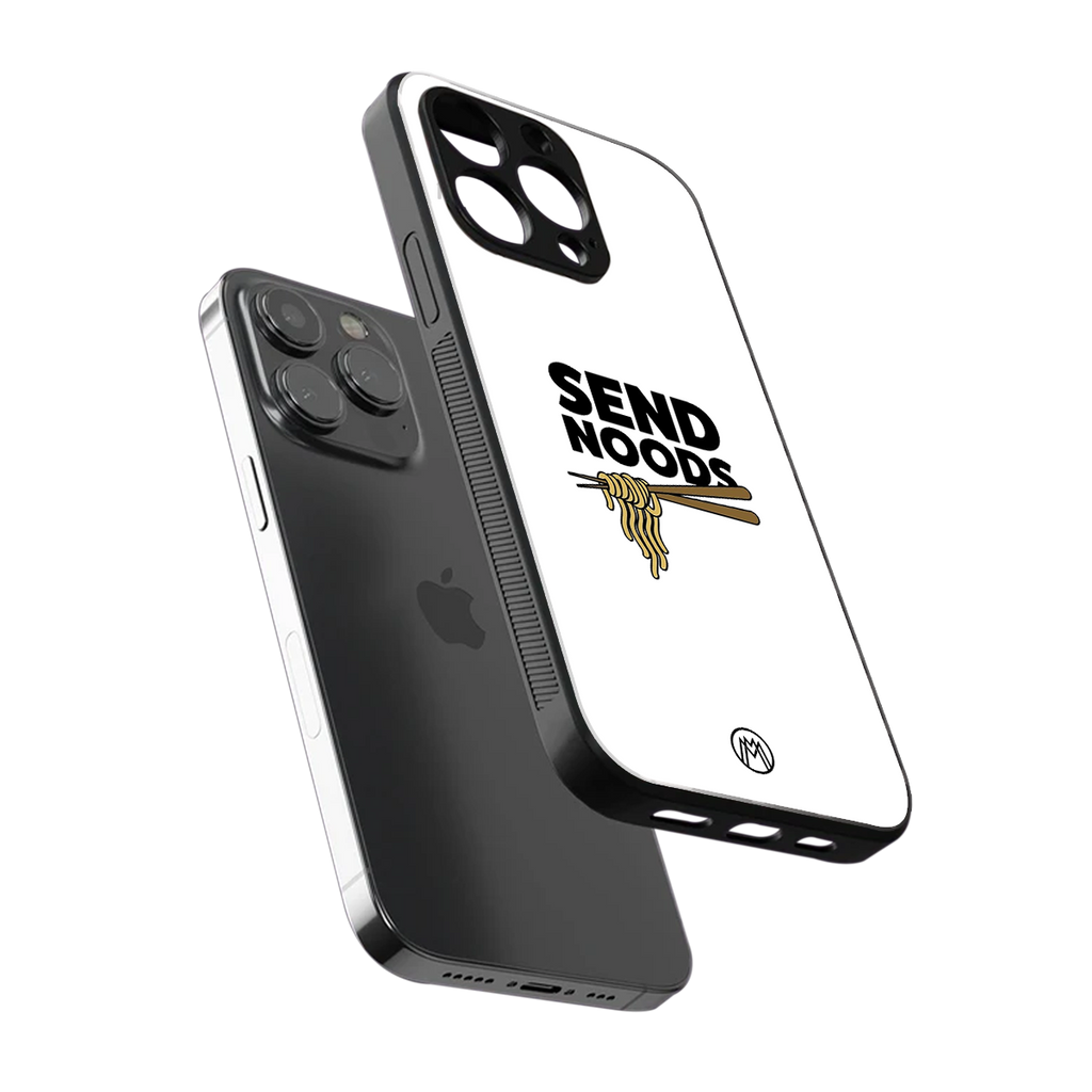 send noods back phone cover | glass case for iphone 13 pro