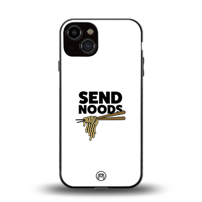 send noods back phone cover | glass case for iphone 13