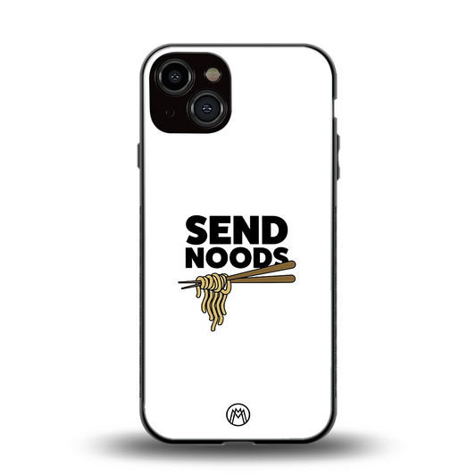 send noods back phone cover | glass case for iphone 13