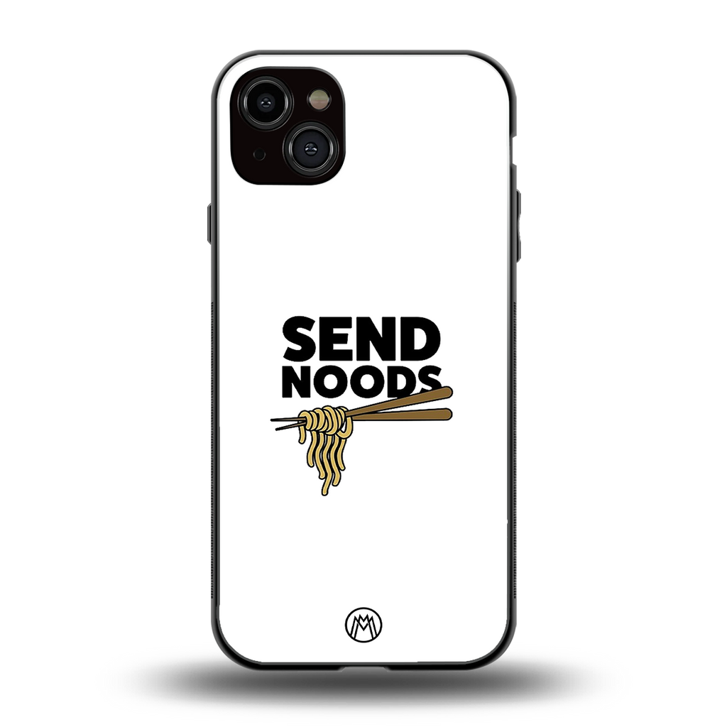 send noods back phone cover | glass case for iphone 14 plus