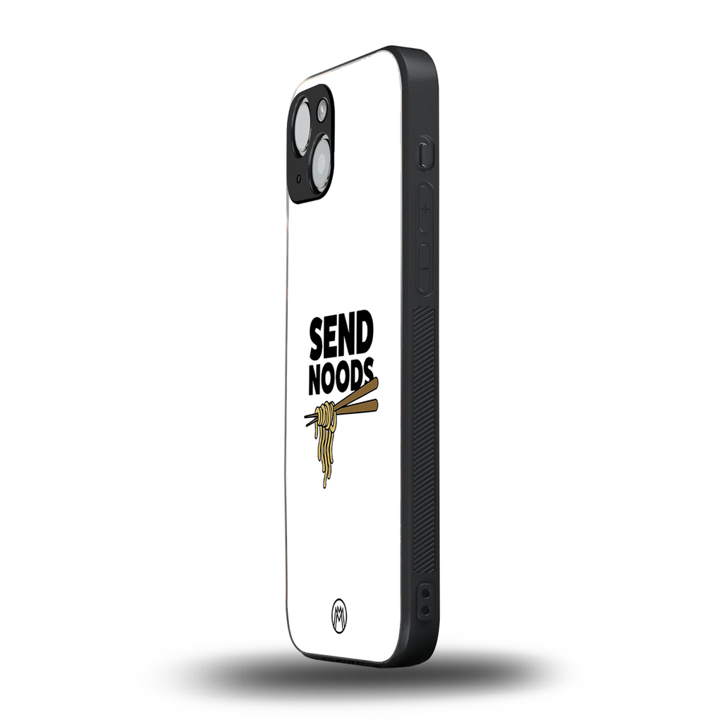 send noods back phone cover | glass case for iphone 14 plus