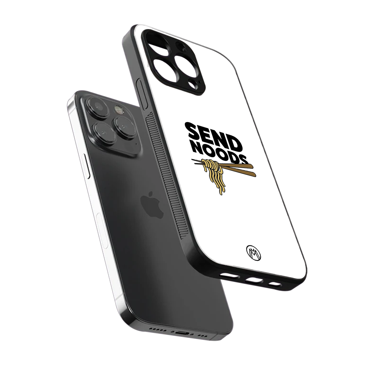 send noods back phone cover | glass case for iphone 15 pro