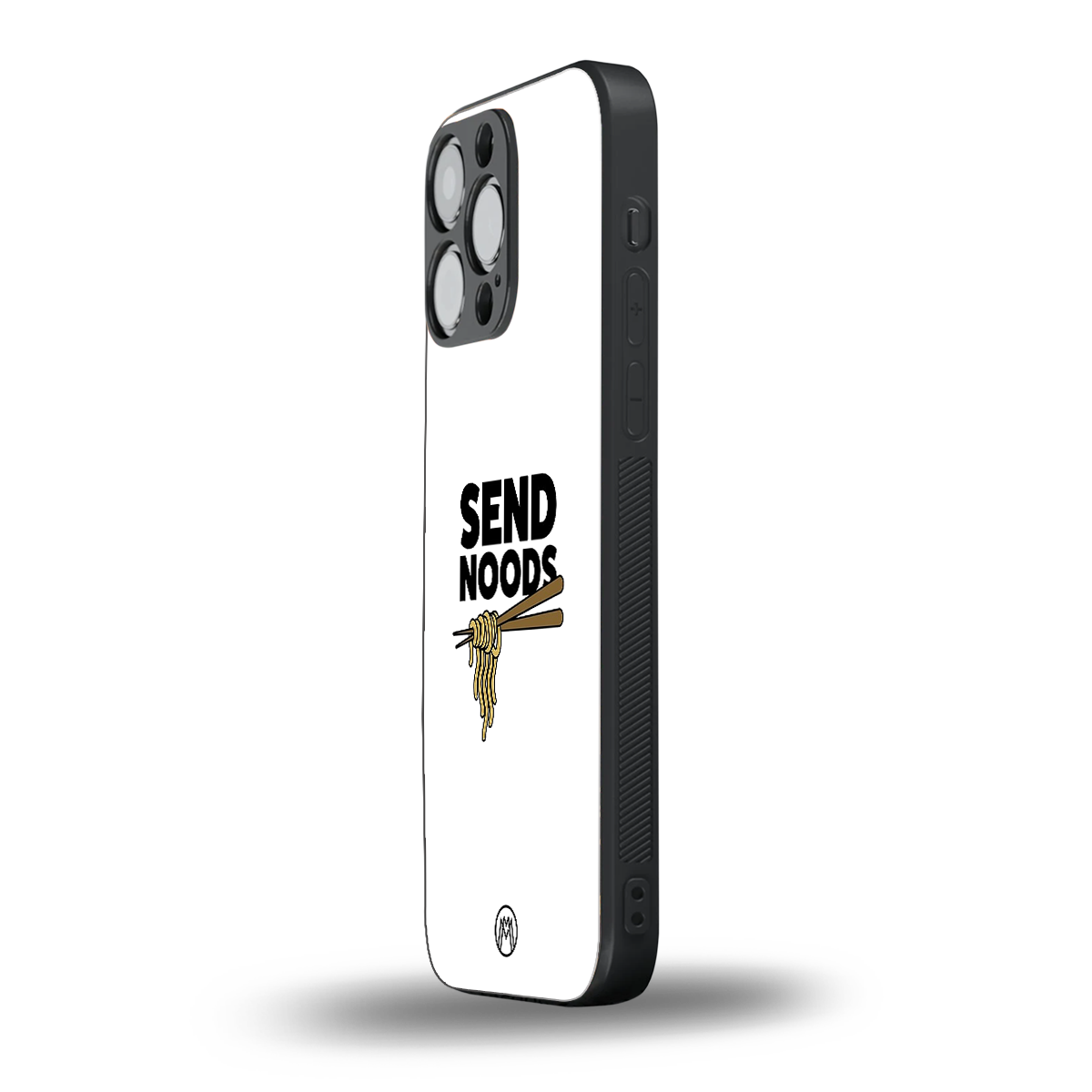 send noods back phone cover | glass case for iphone 16 pro max