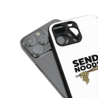 send noods back phone cover | glass case for iphone 14 pro max