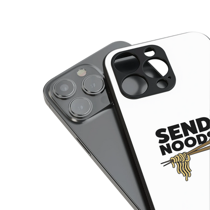 send noods back phone cover | glass case for iphone 15 pro