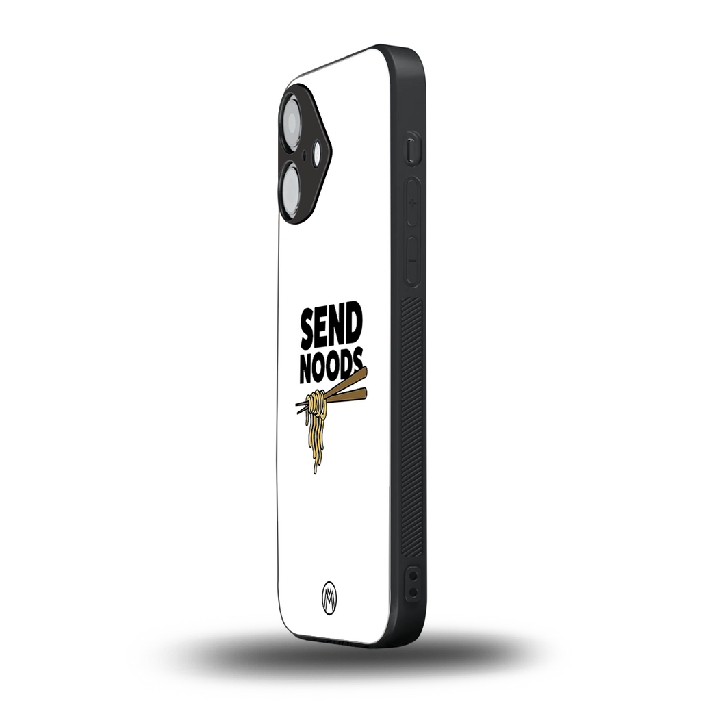 send noods back phone cover | glass case for iphone 16