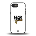 send noods back phone cover | glass case for iphone 16e