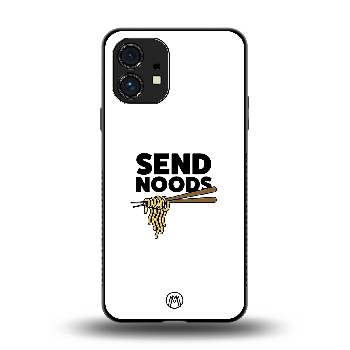 send noods back phone cover | glass case for nothing phone 1