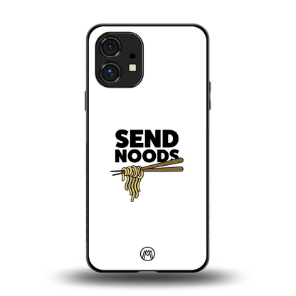 send noods back phone cover | glass case for nothing phone 1