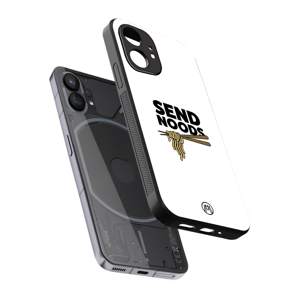 send noods back phone cover | glass case for nothing phone 1