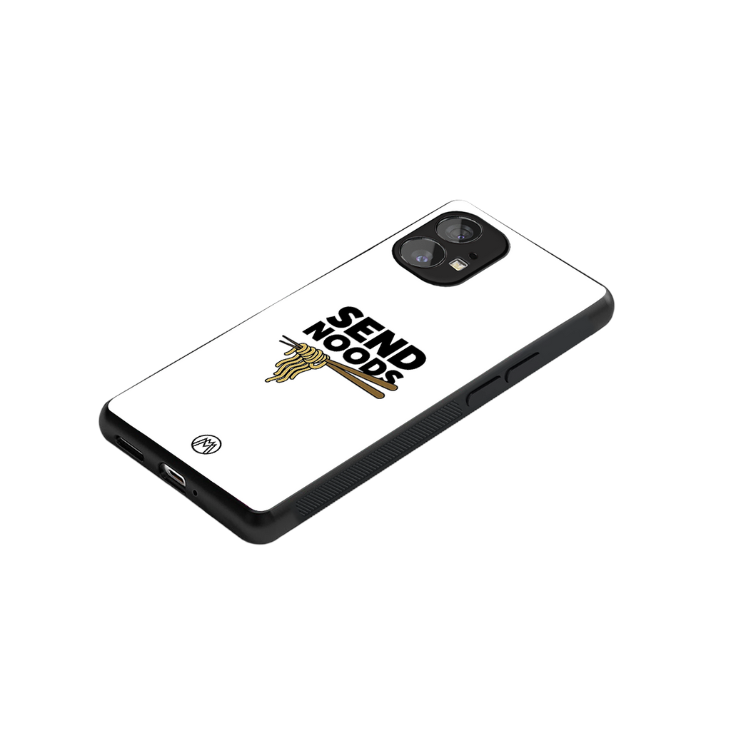 send noods back phone cover | glass case for nothing phone 1