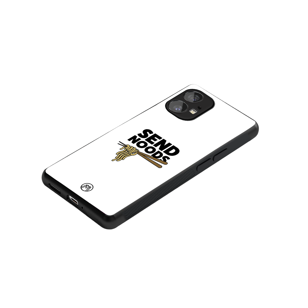 send noods back phone cover | glass case for nothing phone 1