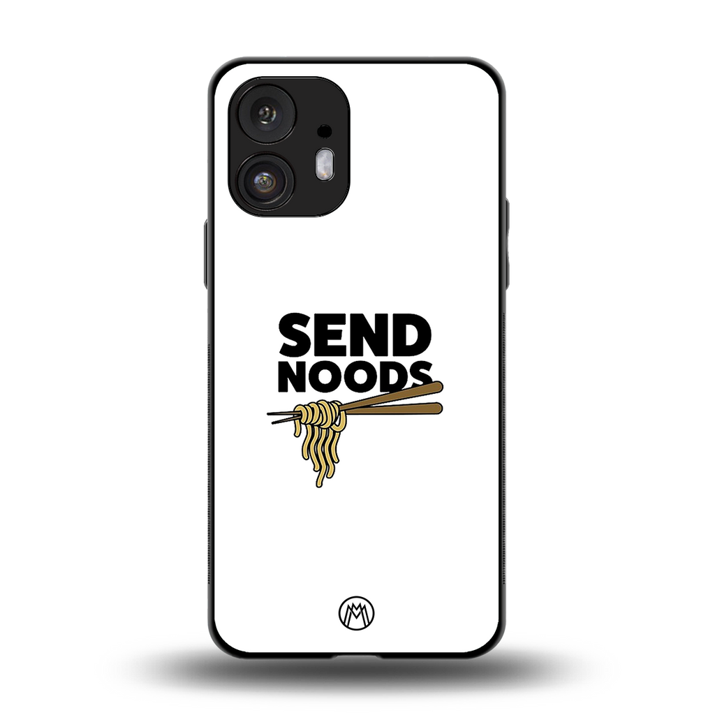 send noods back phone cover | glass case for nothing phone 2