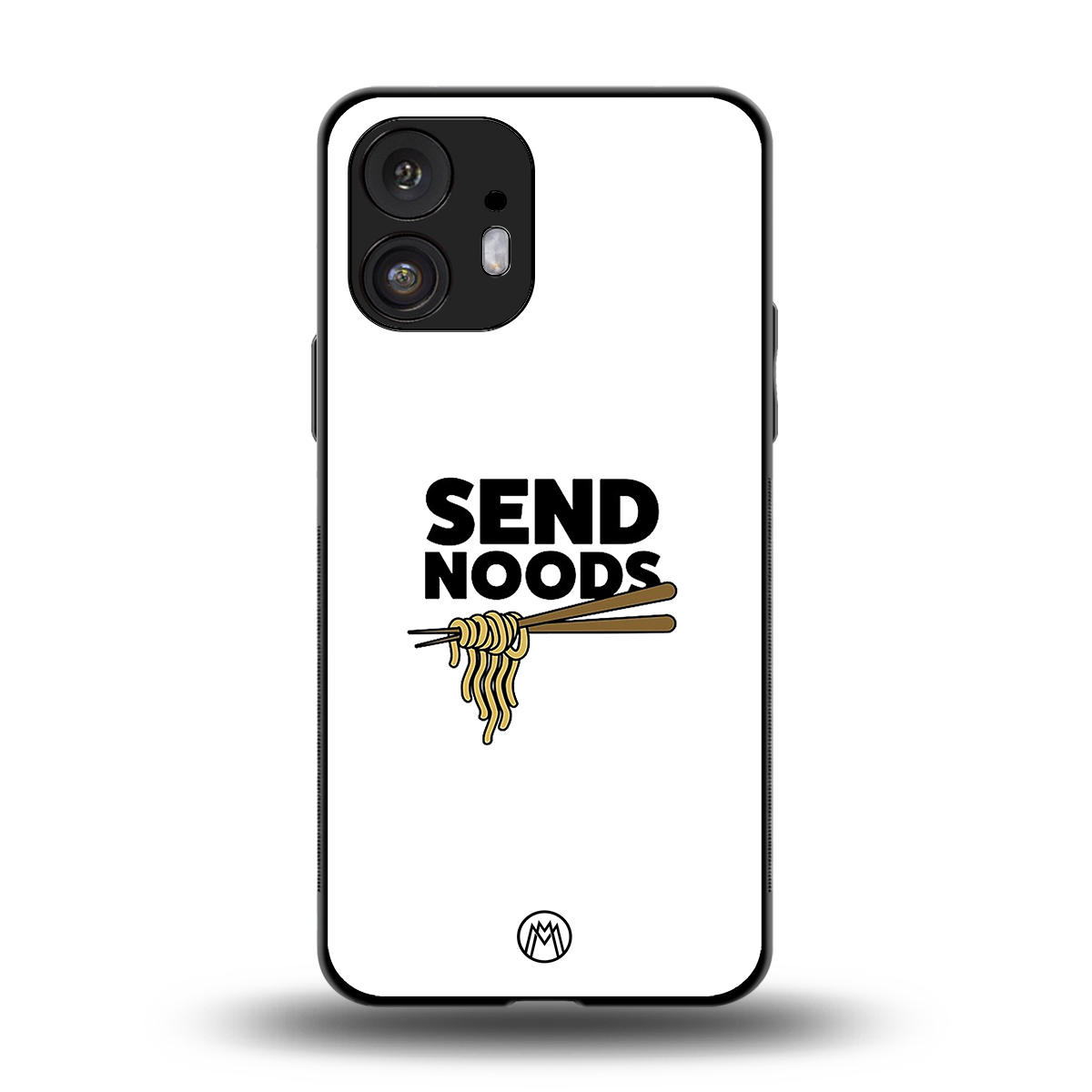 send noods back phone cover | glass case for nothing phone 2