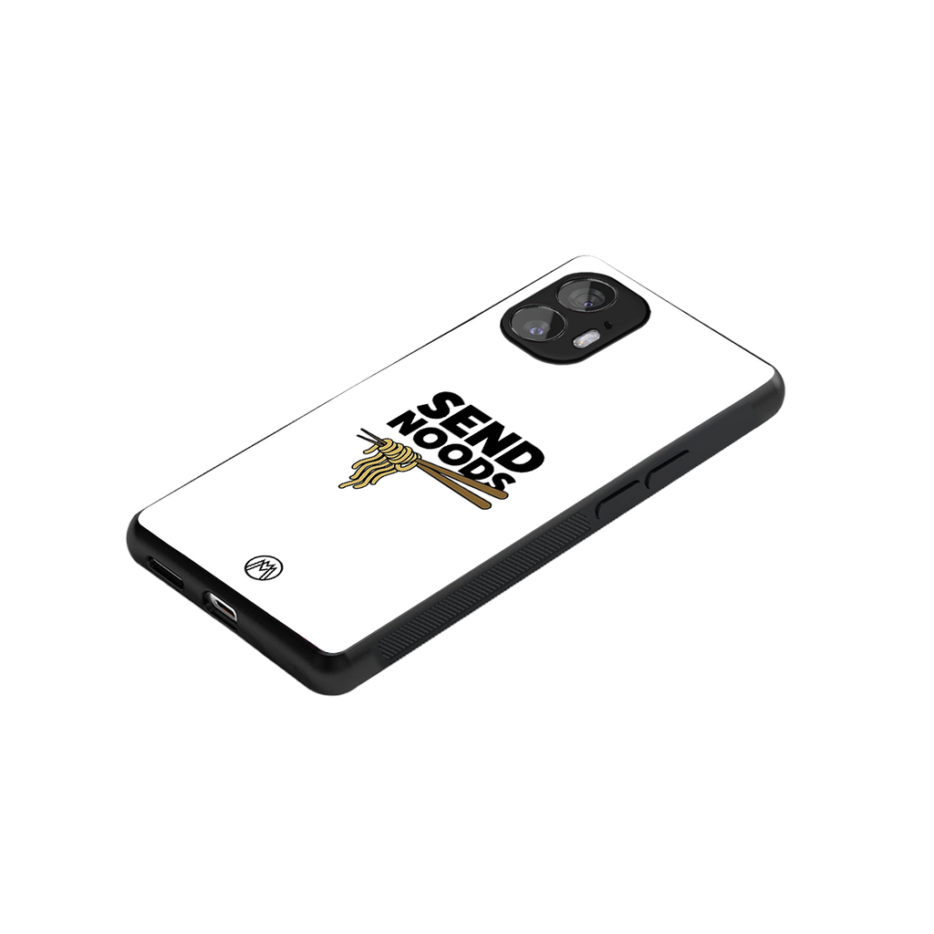 send noods back phone cover | glass case for nothing phone 2
