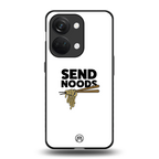 send noods back phone cover | glass case for oneplus nord 3