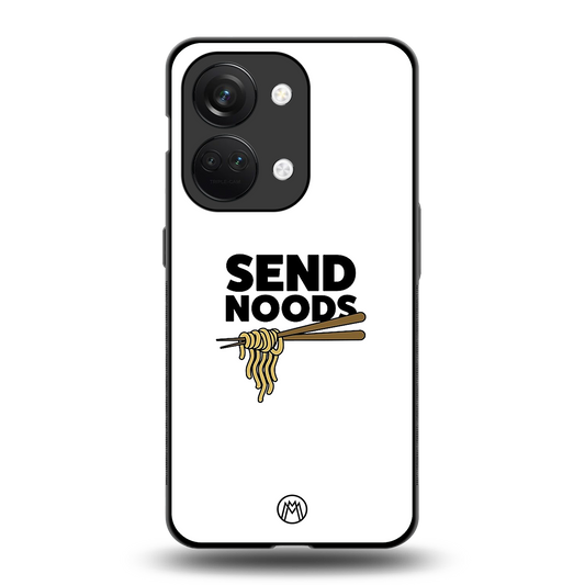 send noods back phone cover | glass case for oneplus nord 3