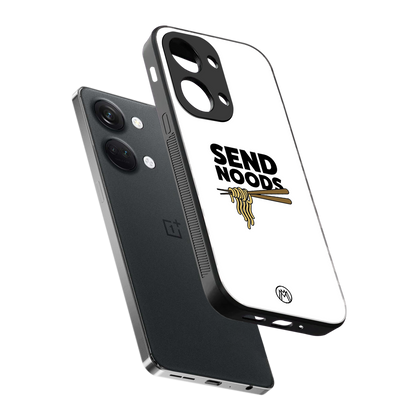 send noods back phone cover | glass case for oneplus nord 3
