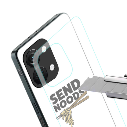 send noods back phone cover | glass case for oneplus nord 3