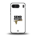 send noods back phone cover | glass case for oneplus nord 4