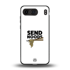 send noods back phone cover | glass case for oneplus nord 4