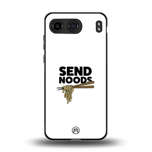 send noods back phone cover | glass case for oneplus nord 4