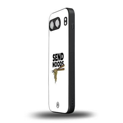 send noods back phone cover | glass case for oneplus nord 4