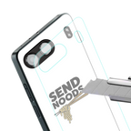 send noods back phone cover | glass case for oneplus nord 4
