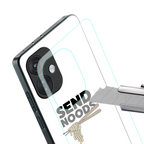 send noods back phone cover | glass case for oneplus nord ce 3