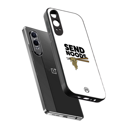 send noods back phone cover | glass case for oneplus nord ce 4 lite