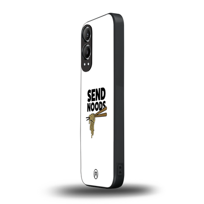 send noods back phone cover | glass case for oneplus nord ce 4 lite