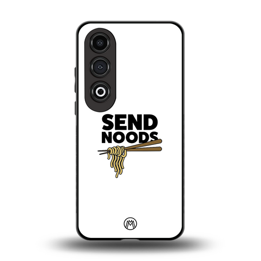 send noods back phone cover | glass case for oneplus nord ce 4