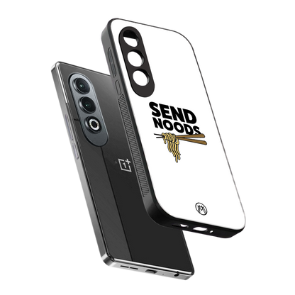 send noods back phone cover | glass case for oneplus nord ce 4