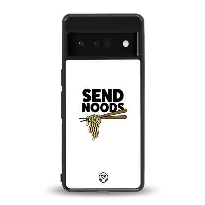 send noods back phone cover | glass case for google pixel 6 pro