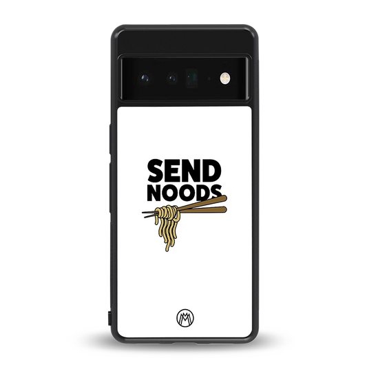 send noods back phone cover | glass case for google pixel 6 pro