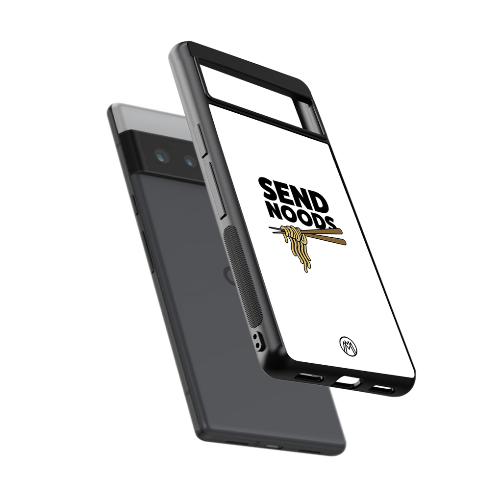 send noods back phone cover | glass case for google pixel 6 pro