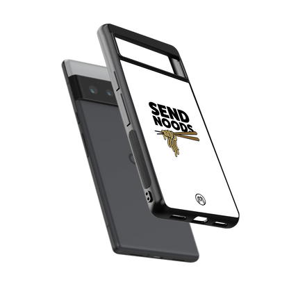 send noods back phone cover | glass case for google pixel 6 pro