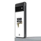 send noods back phone cover | glass case for google pixel 6 pro