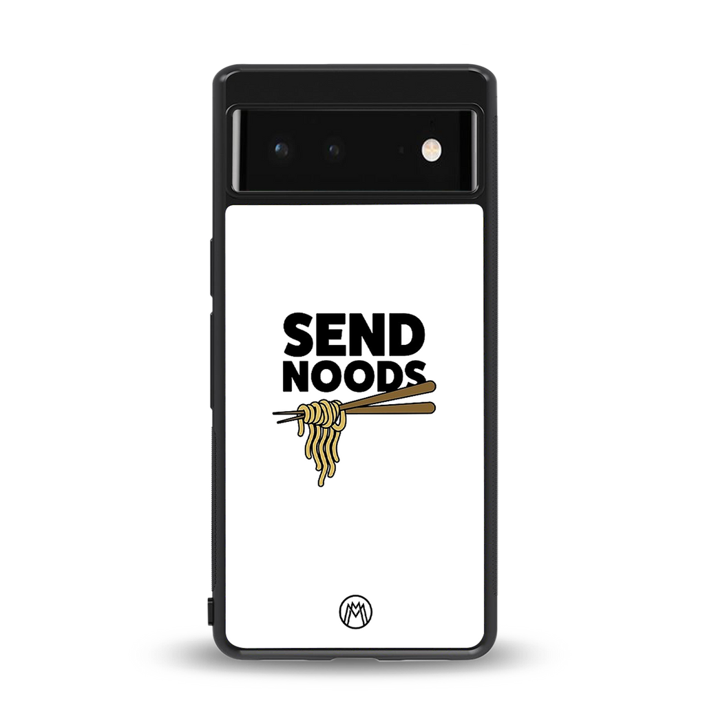 send noods back phone cover | glass case for Google Pixel 6A