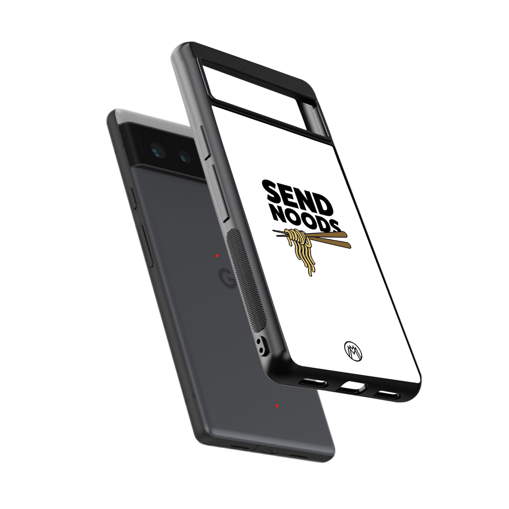 send noods back phone cover | glass case for google pixel 6